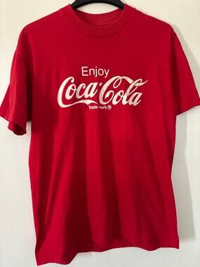 America's Finest Vintage Single Stitch Coca Cola T-Shirt Unisex Large USA